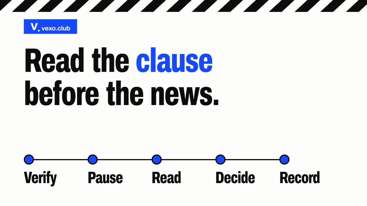 Five steps on a track, verify to record, under ‘Read the clause before the news’: influencer morality clause, vexo.club