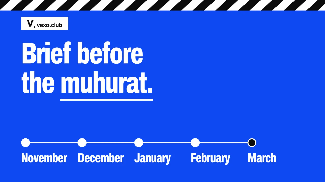 November to March marked for the wedding season brief calendar: wedding season influencer marketing in India, vexo.club